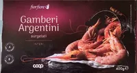 Gamberi argentini surgelati