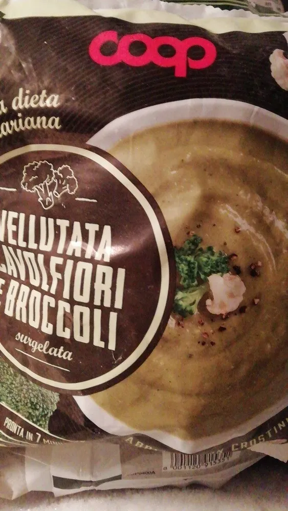 Vellutata cavolfiori e broccoli