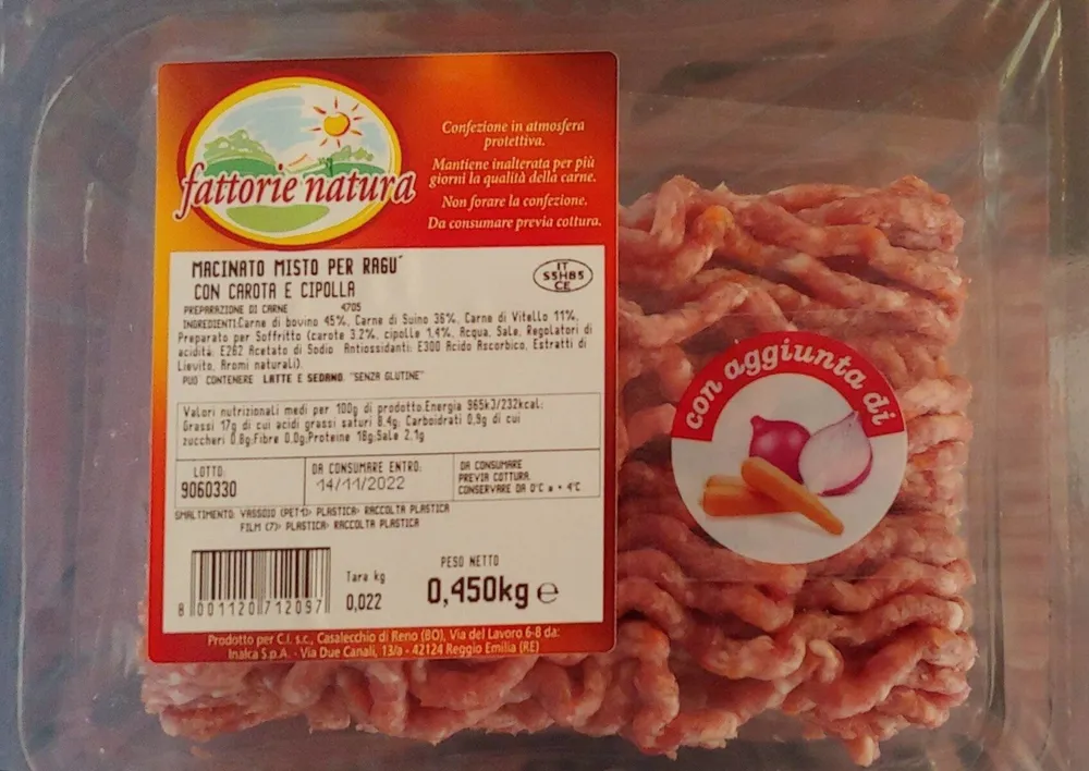 Macinato misto per ragù