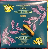 Panettone bianco senza canditi e uvetta
