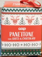 Panettone con gocce di cioccolato