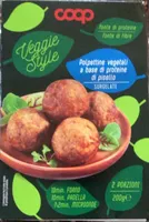 Polpettine vegetali a base de proteine di pisello