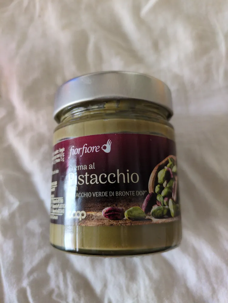 Crema al pistacchio