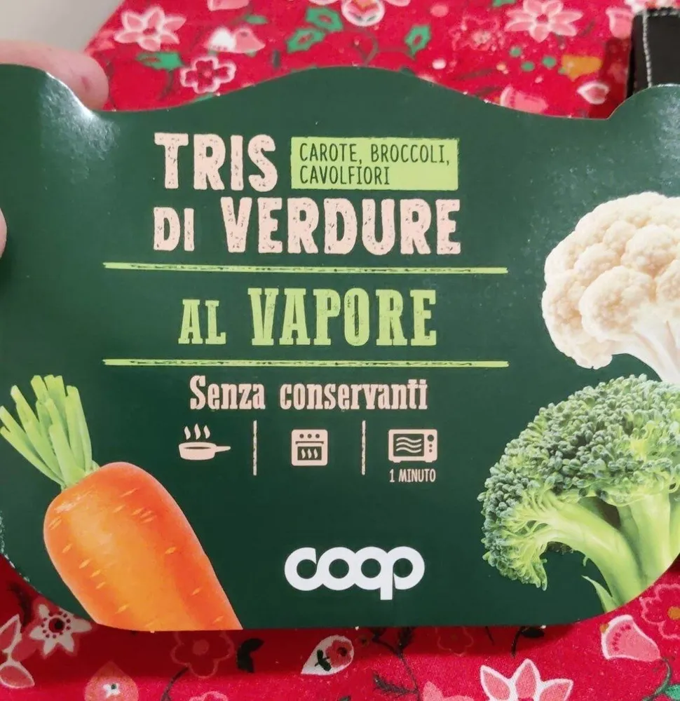 Tris di verdure