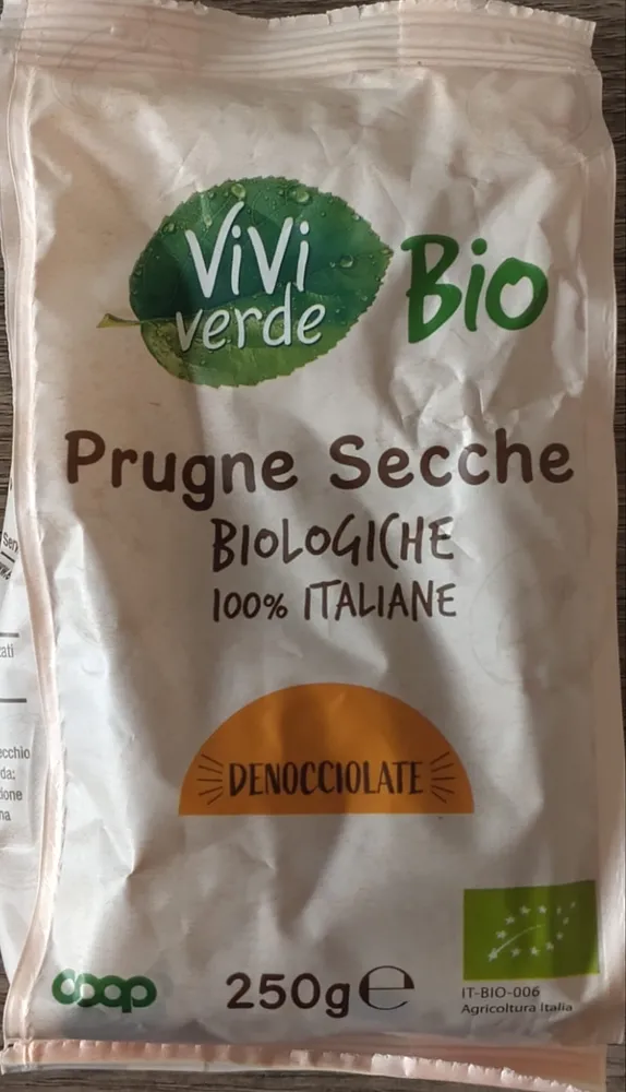 Prugne secche BIOLOGICHE