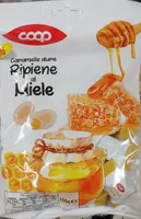 Caramelle dure ripiene di miele