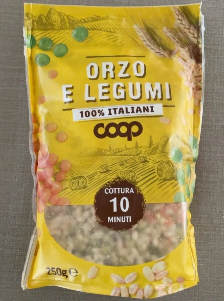 Orzo e legumi