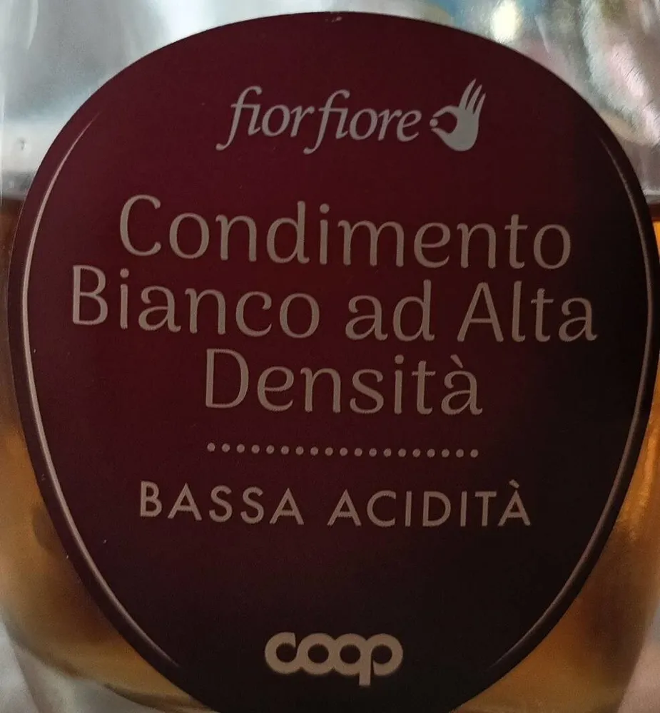 Condimento bianco ad alta Densità