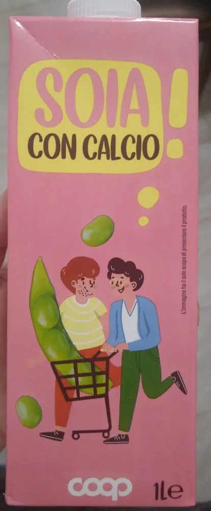 Soia con calcio
