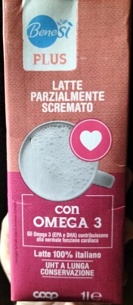 Latte parzialmente scremato benesi plus