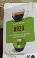 Espresso orzo coop capsule