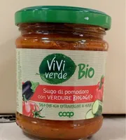 Sugo di pomodoro con verdure biologico
