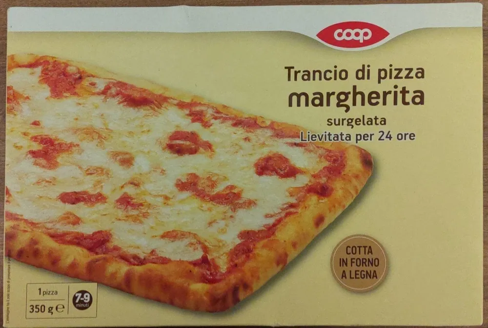 Trancio di Pizza Margherita Surgelata