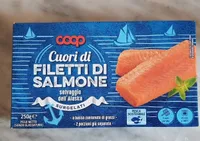 Cuori di filetti di salmone