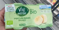 Yogurt alla banana biologico