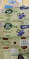 Yogurt al mirtillo bio intero Viviverde