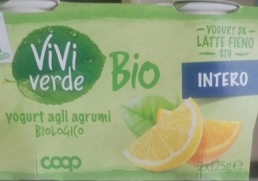 Yogurt agli agrumi