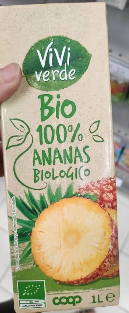 Bio 100% ananas biologico