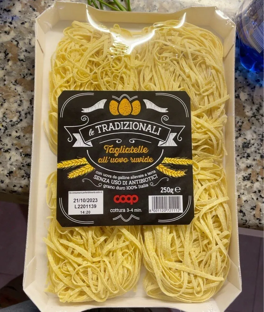 tagliatelle all’uovo ruvide
