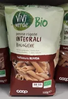 Penne rigate integrali biologiche