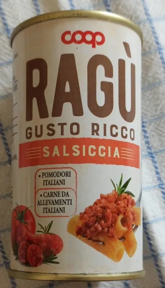 Ragù gusto ricco - salsiccia