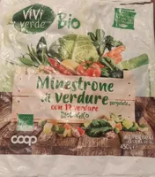 Minestrone di verdure surgelate