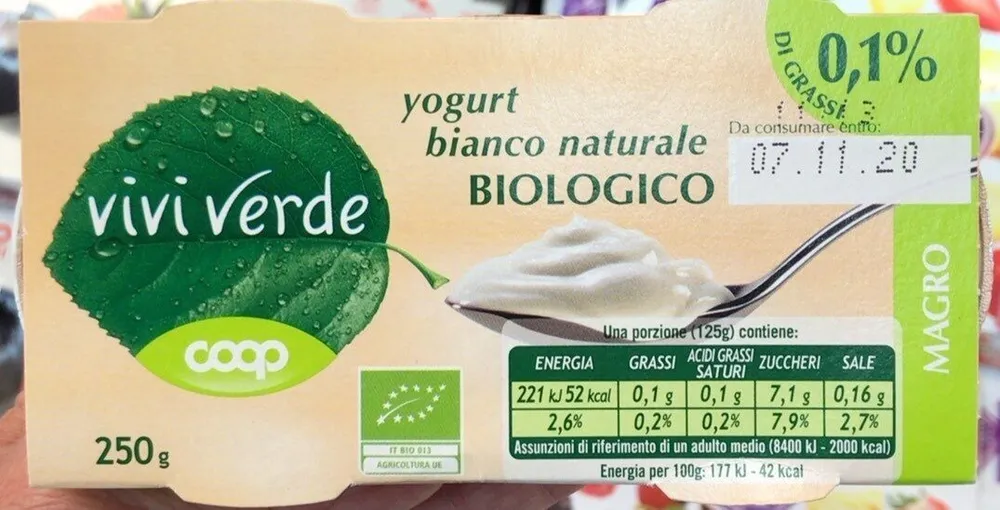 Yogurt Bianco Naturale Magro