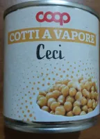 Ceci cotti a vapore