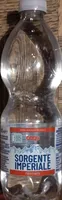 Acqua minerale naturale frizzante sorgente Imperiale