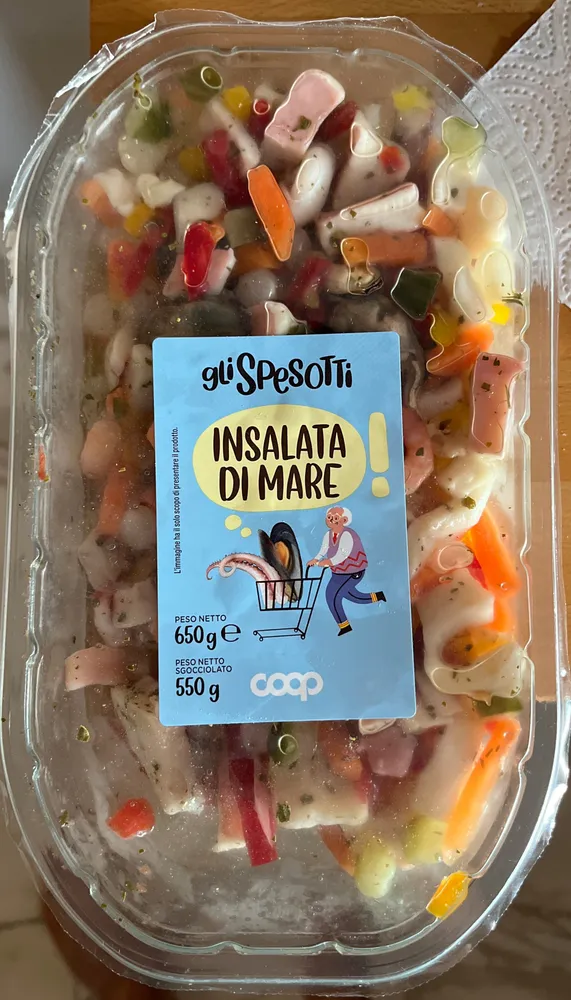 Gli spessori - Insalata di mare