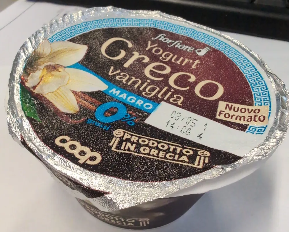 Yogurt Greco Vaniglia