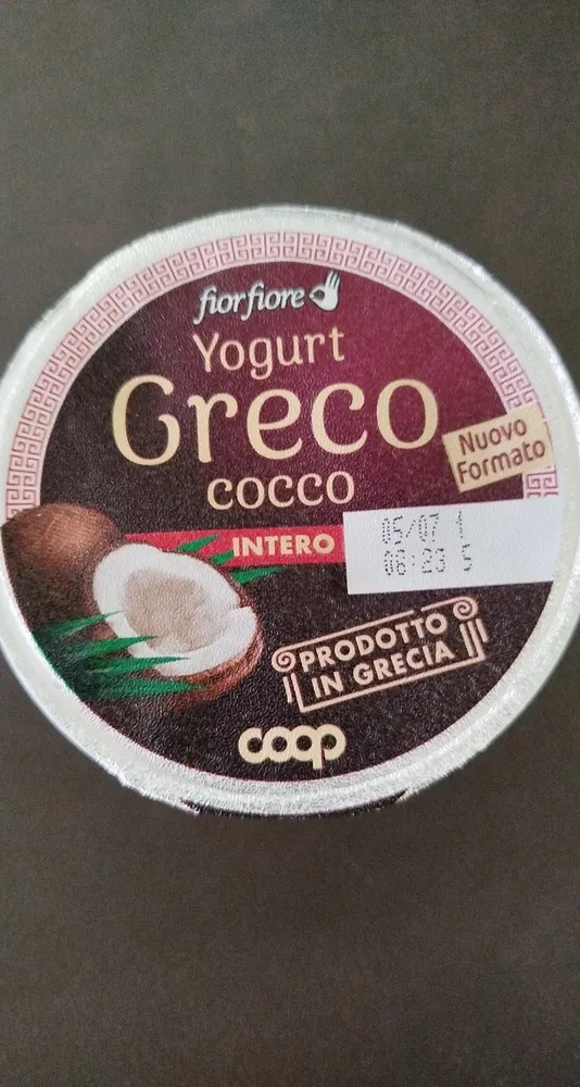 yogurt greco cocco