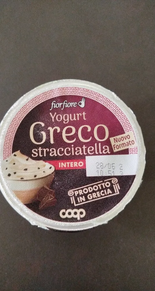 yogurt greco stracciatella