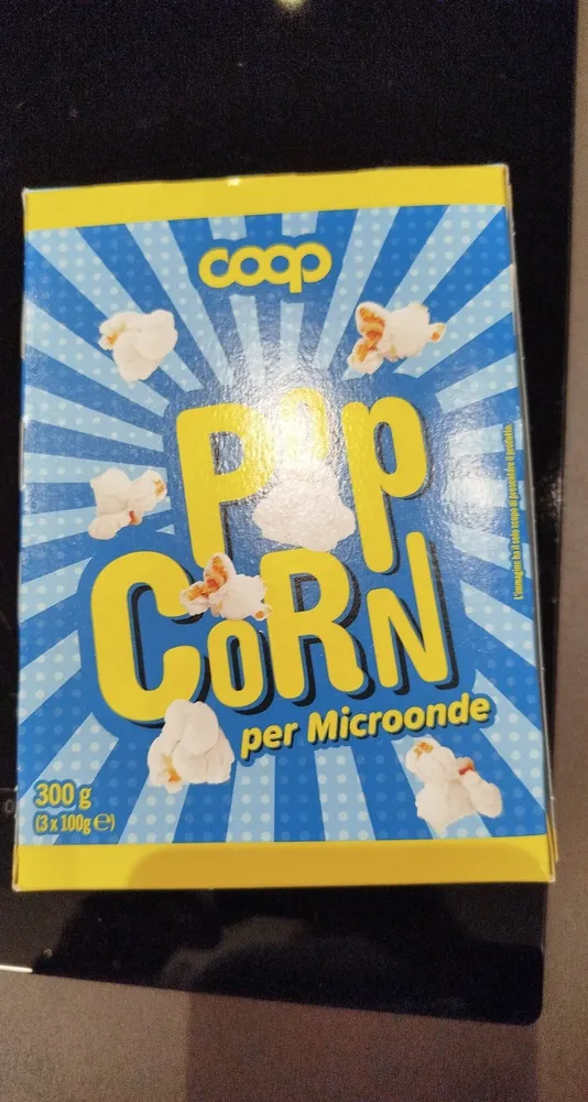 pop corn per microonde