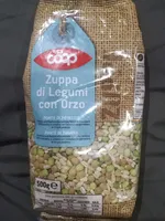Zuppa di legumi con orzo