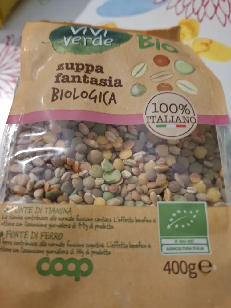 Zuppa fantasia biologica