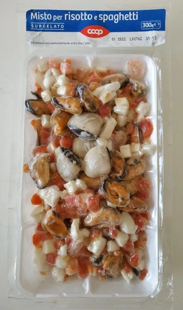 Misto per risotto e spaghetti surgelato