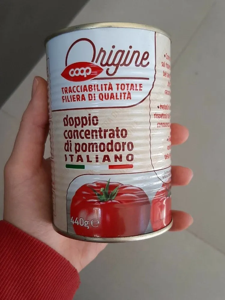 Doppio concentrato di pomodoro italiano