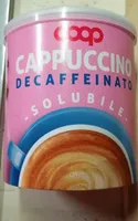 Cappuccino decaffeinato solubile