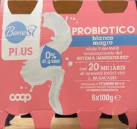 Benesì Plus probiotico bianco magro