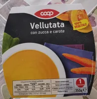 Vellutata con zucca e carota