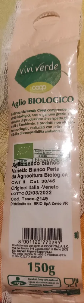 Aglio biologico