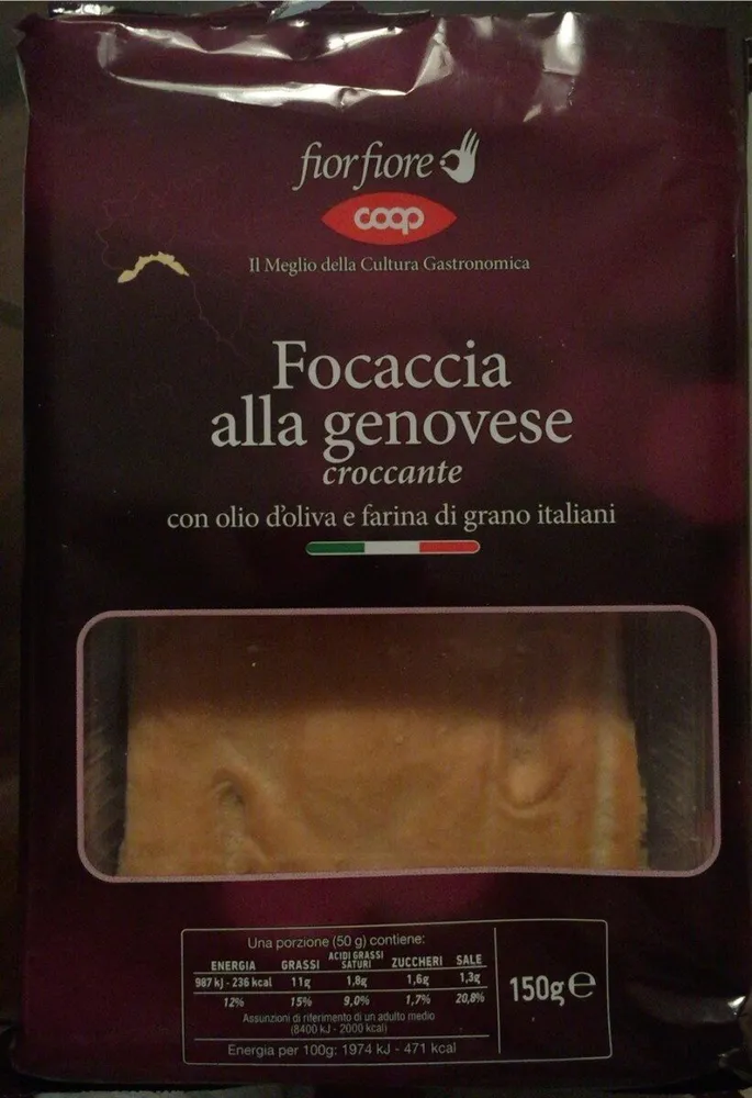 Focaccia alla genovese