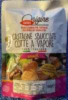 Castagne sbucciate cotte a vapore