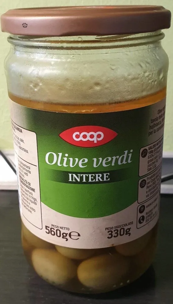 Olive verdi intere