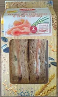Tramezzini Gourmet Salmone Crescenza e Erba Cipollina