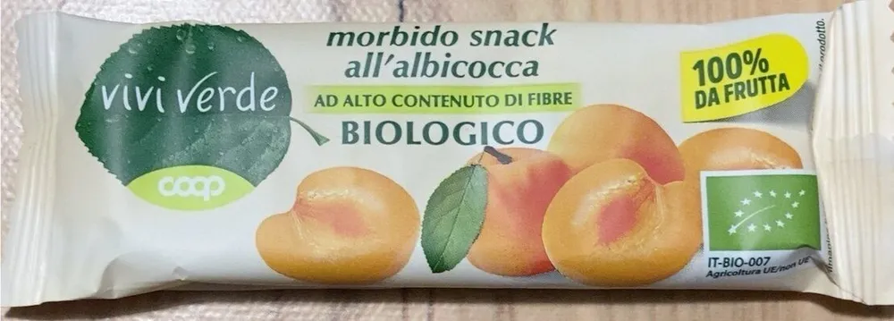 Morbido snack all’albicocca