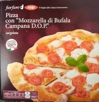 Pizza con "Mozzarella di Bufala Campana D.O.P."