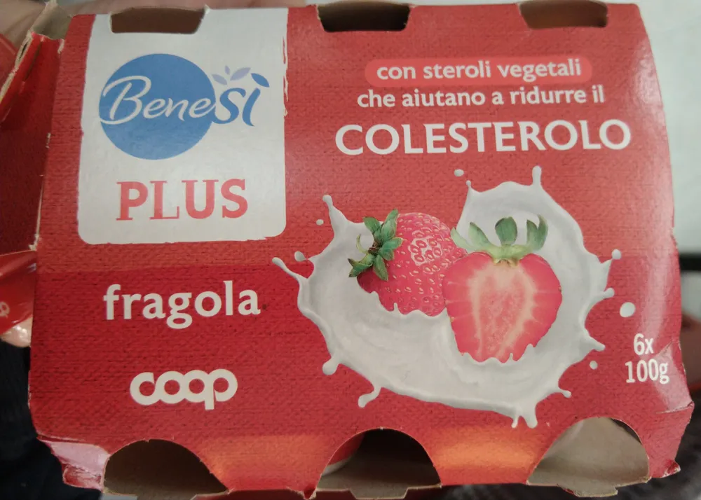 Latte fermentato alla fragola