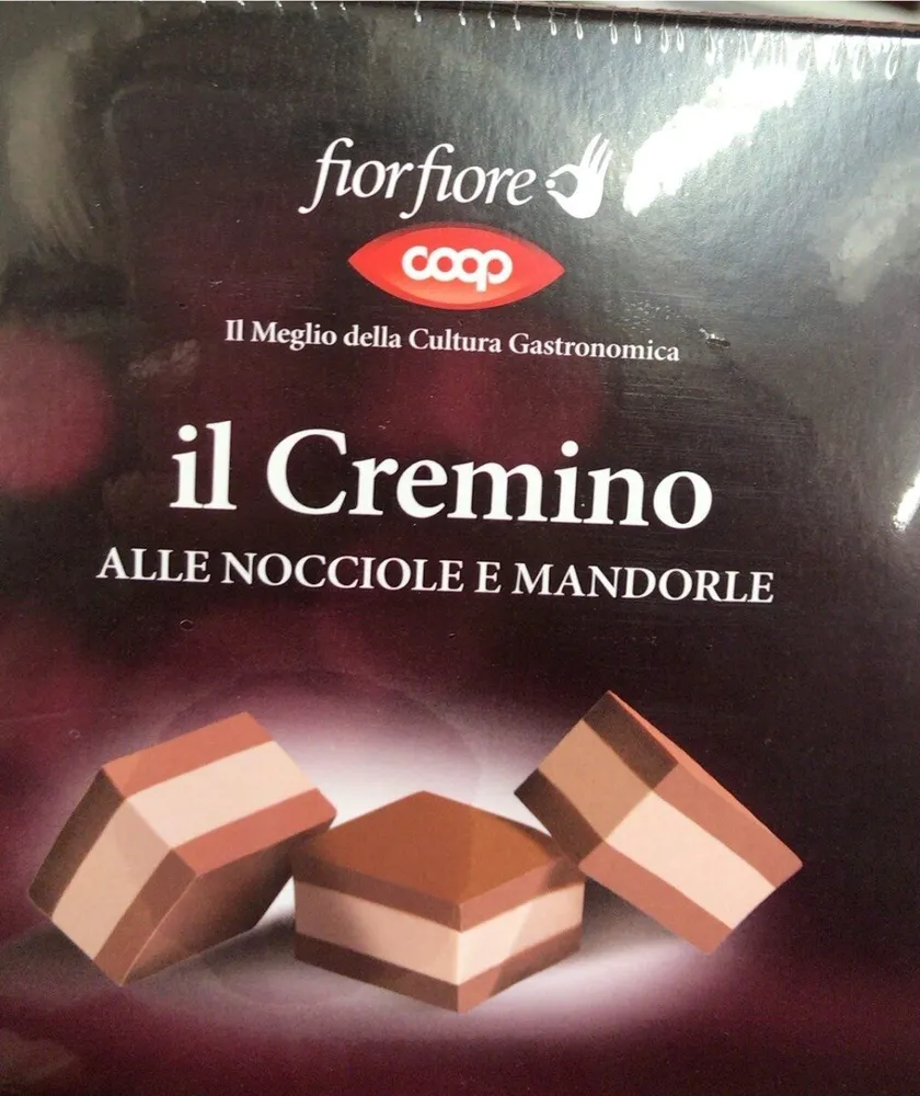 Il cremino nocciole e mandorle